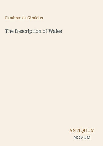The Description of Wales
