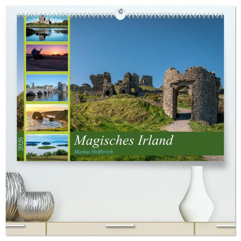 Magisches Irland 2026 (hochwertiger Premium Wandkalender 2026 DIN A2 quer), Kunstdruck in Hochglanz