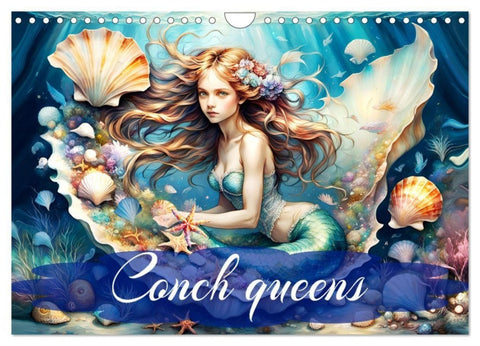 Conch queens (Wall Calendar 2027 DIN A4 landscape), CALVENDO 12 Month Wall Calendar