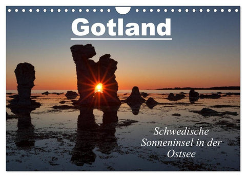 Gotland - Sonneninsel in der Ostsee (Wandkalender 2027 DIN A4 quer), CALVENDO Monatskalender