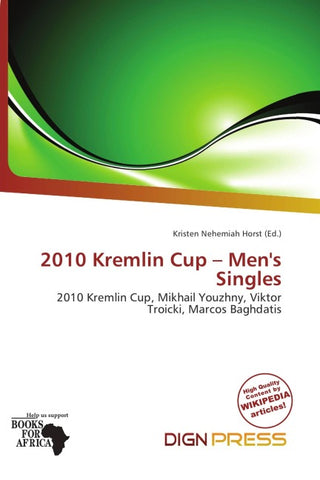 2010 Kremlin Cup - Men's Singles