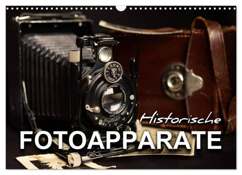 Historische Fotoapparate (Wandkalender 2027 DIN A3 quer), CALVENDO Monatskalender