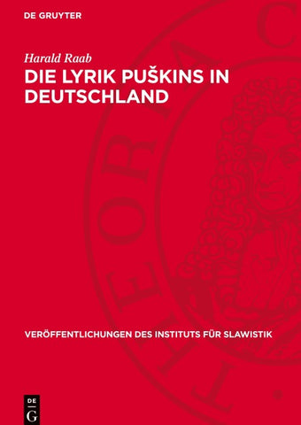 Die Lyrik Puškins in Deutschland