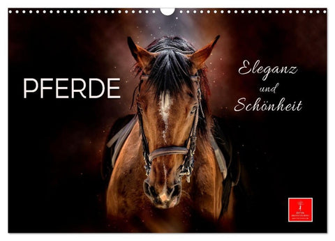 Eleganz und Schönheit - Pferde (Wandkalender 2027 DIN A3 quer), CALVENDO Monatskalender
