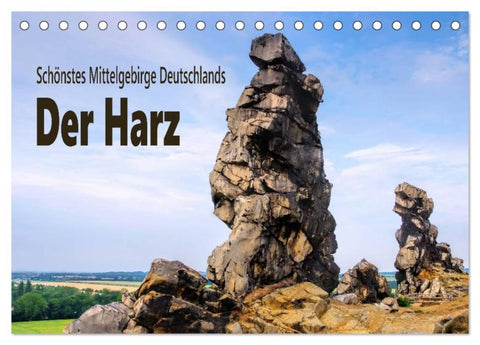 Der Harz - Schönstes Mittelgebirge Deutschlands (Tischkalender 2026 DIN A5 quer), CALVENDO Monatskalender