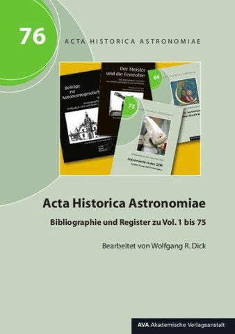 Acta Historica Astronomiae