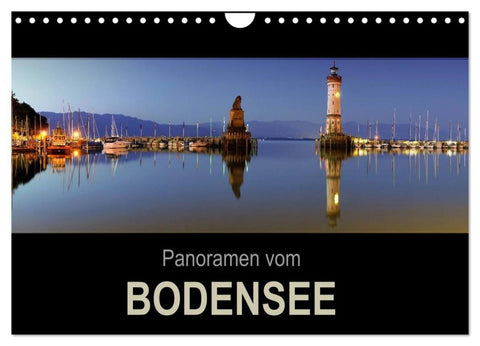 Panoramen vom Bodensee (Wandkalender 2027 DIN A4 quer), CALVENDO Monatskalender