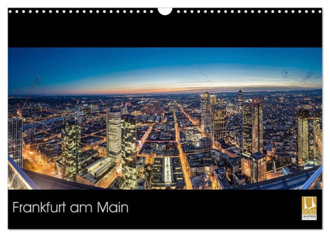 Frankfurt am Main (Wandkalender 2027 DIN A3 quer), CALVENDO Monatskalender