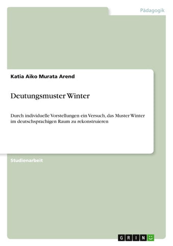 Deutungsmuster Winter