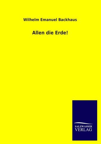 Allen die Erde!