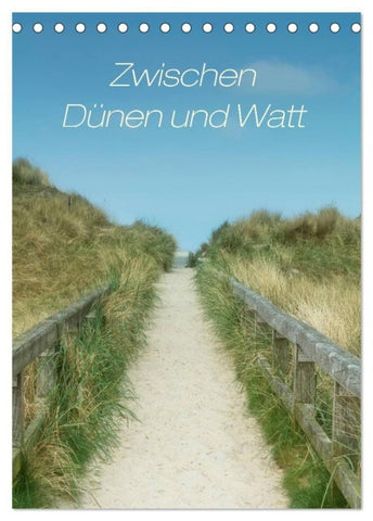 Zwischen Dünen und Watt / Geburtstagskalender (Tischkalender 2027 DIN A5 hoch), CALVENDO Monatskalender
