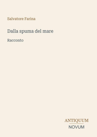Dalla spuma del mare