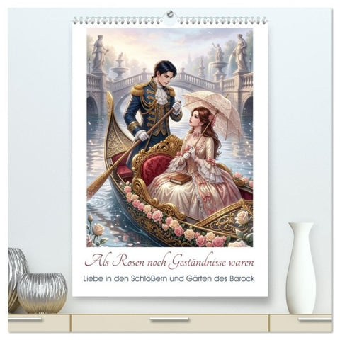 Als Rosen noch Geständnisse waren (hochwertiger Premium Wandkalender 2027 DIN A2 hoch), Kunstdruck in Hochglanz