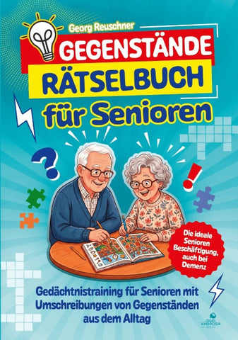 Gegenstände Rätselbuch für Senioren