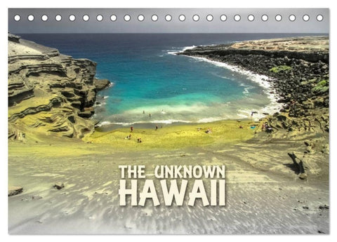 The Unknown HAWAII (Tischkalender 2027 DIN A5 quer), CALVENDO Monatskalender