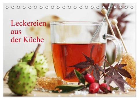 Leckereien aus der Küche (Tischkalender 2027 DIN A5 quer), CALVENDO Monatskalender
