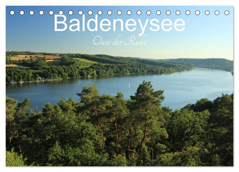 Baldeneysee - Oase der Ruhe (Tischkalender 2027 DIN A5 quer), CALVENDO Monatskalender