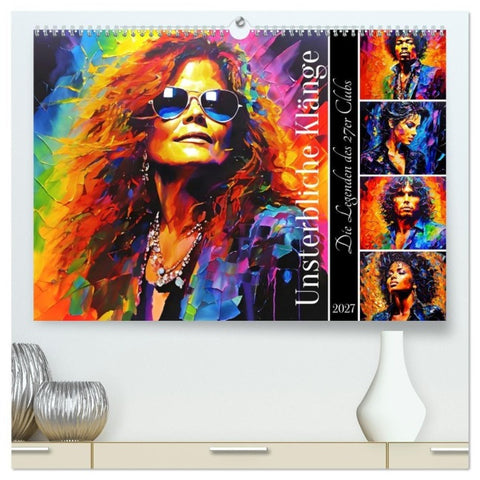 Unsterbliche Klänge (hochwertiger Premium Wandkalender 2027 DIN A2 quer), Kunstdruck in Hochglanz