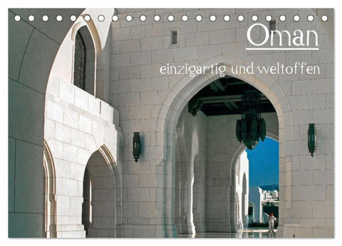Oman - einzigartig und weltoffen (Tischkalender 2027 DIN A5 quer), CALVENDO Monatskalender