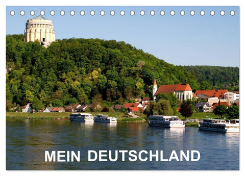 MEIN DEUTSCHLAND (Tischkalender 2026 DIN A5 quer), CALVENDO Monatskalender