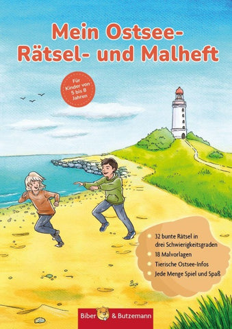 Mein Ostsee-Rätsel- und Malheft