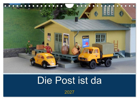 Die Post ist da (Wandkalender 2027 DIN A4 quer), CALVENDO Monatskalender