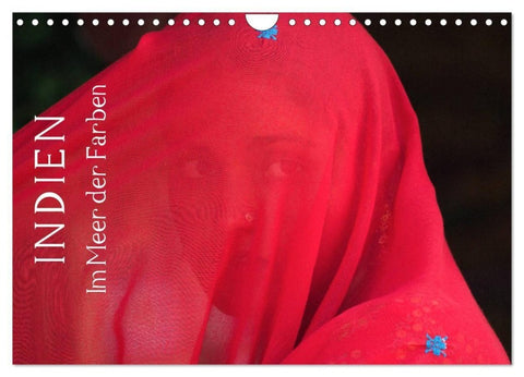 Indien - im Meer der Farben (Wandkalender 2027 DIN A4 quer), CALVENDO Monatskalender