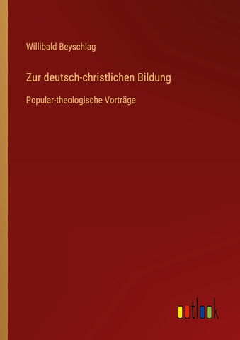 Zur deutsch-christlichen Bildung