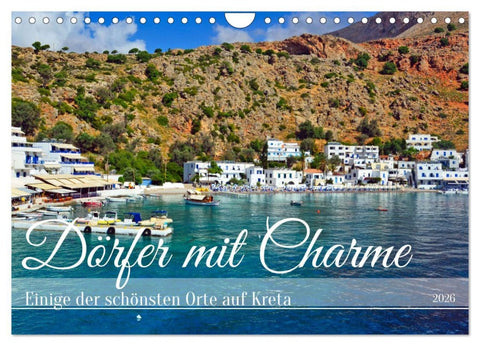Dörfer mit Charme (Wandkalender 2026 DIN A4 quer), CALVENDO Monatskalender