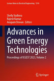 Advances in Green Energy Technologies