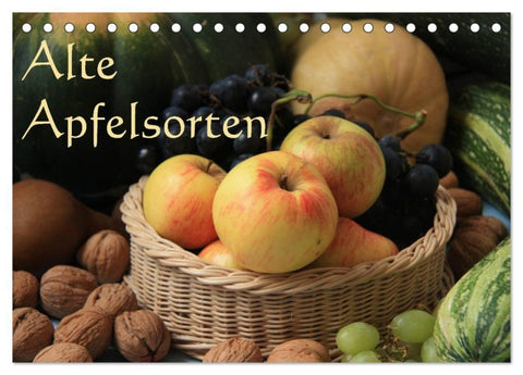Alte Apfelsorten (Tischkalender 2026 DIN A5 quer), CALVENDO Monatskalender