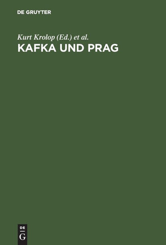 Kafka und Prag
