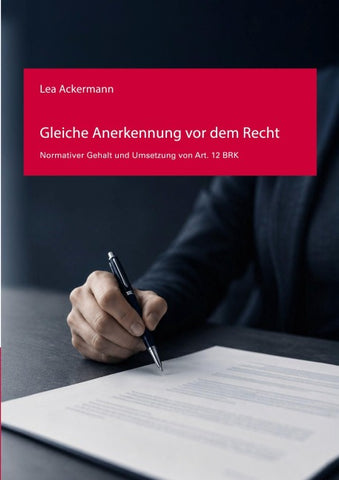 Gleiche Anerkennung vor dem Recht