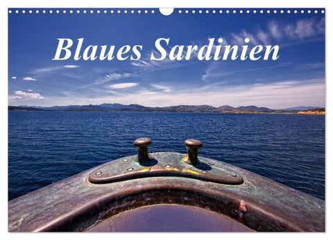 Blaues Sardinien (Wandkalender 2027 DIN A3 quer), CALVENDO Monatskalender