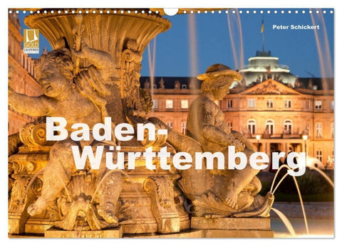 Baden-Württemberg (Wandkalender 2027 DIN A3 quer), CALVENDO Monatskalender