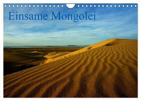 Einsame Mongolei (Wandkalender 2027 DIN A4 quer), CALVENDO Monatskalender