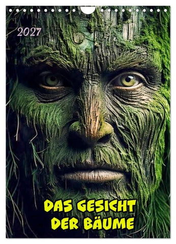 Das Gesicht der Bäume (Wandkalender 2027 DIN A4 hoch), CALVENDO Monatskalender