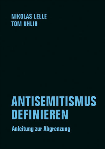 ANTISEMITISMUS DEFINIEREN