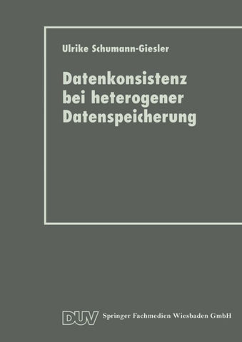 Datenkonsistenz bei heterogener Datenspeicherung