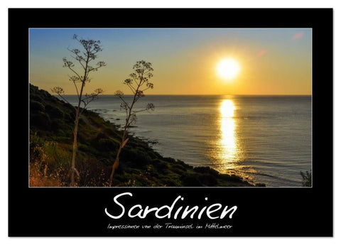 Die Trauminsel Sardinien (Tischkalender 2026 DIN A5 quer), CALVENDO Monatskalender