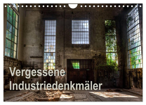 Vergessene Industriedenkmäler (Wandkalender 2027 DIN A4 quer), CALVENDO Monatskalender