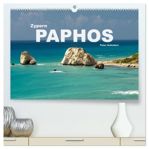 Zypern - Paphos (hochwertiger Premium Wandkalender 2027 DIN A2 quer), Kunstdruck in Hochglanz