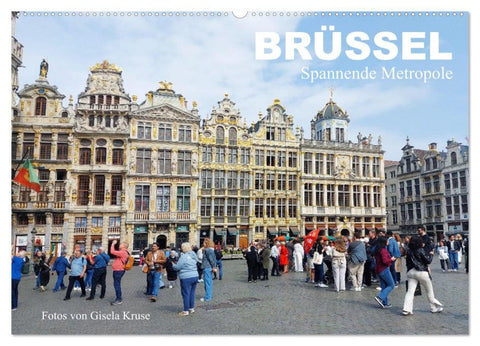 Brüssel - Spannende Metropole (Wandkalender 2026 DIN A2 quer), CALVENDO Monatskalender