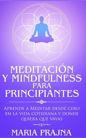 Meditación y Mindfulness para Principiantes