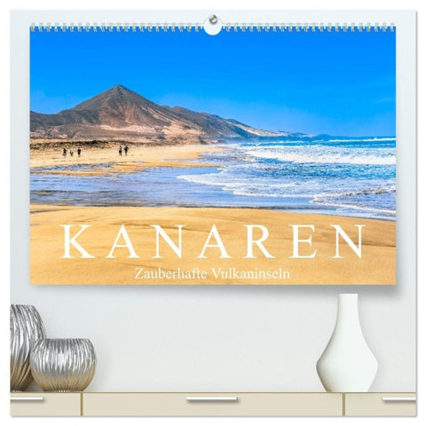 Kanaren - Zauberhafte Vulkaninseln (hochwertiger Premium Wandkalender 2027 DIN A2 quer), Kunstdruck in Hochglanz