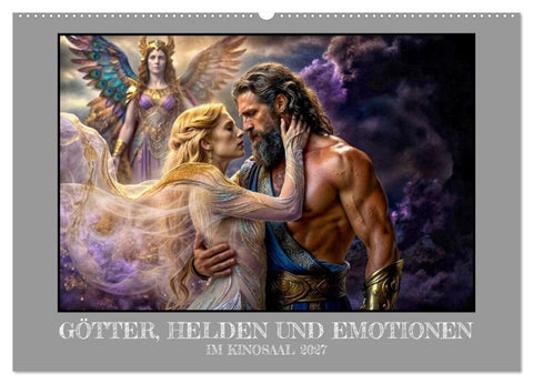 Götter, Helden und Emotionen im Kinosaal (Wandkalender 2027 DIN A2 quer), CALVENDO Monatskalender