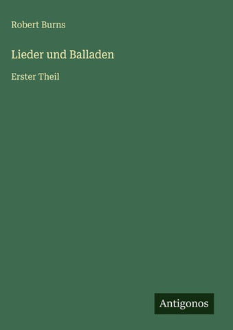 Lieder und Balladen