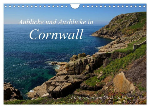 Anblicke und Ausblicke in Cornwall (Wandkalender 2027 DIN A4 quer), CALVENDO Monatskalender