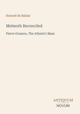 Melmoth Reconciled