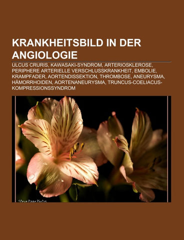 Krankheitsbild in der Angiologie